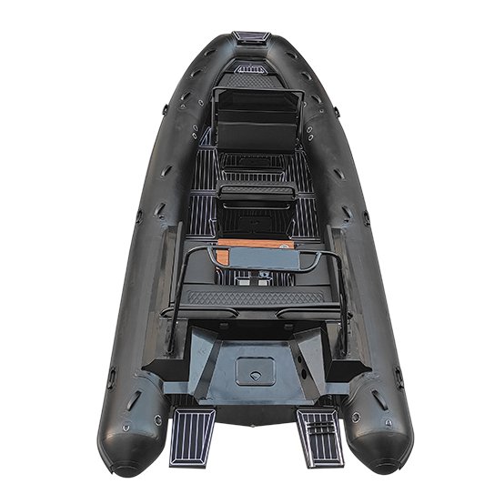 6.4m Aluminum Rib Boat Rib 640 Luxury Fishing Boat for Sale Inflatable Boat 1.2T PVC High Speed